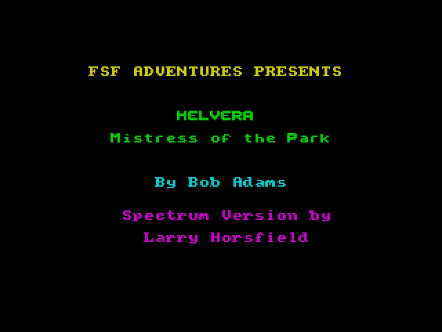Helvera: Mistress of the Park image, screenshot or loading screen