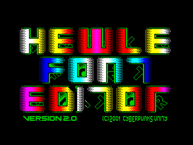 Hewle Font Editor image, screenshot or loading screen