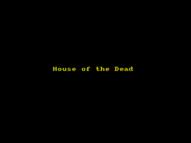 House of the Dead image, screenshot or loading screen