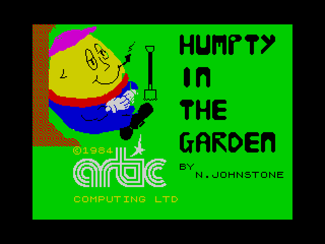 Humpty Dumpty in the Garden image, screenshot or loading screen