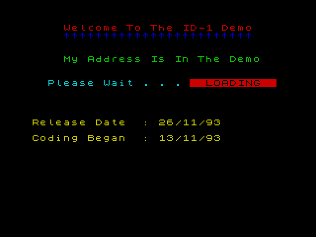 ID-Demo 1 image, screenshot or loading screen