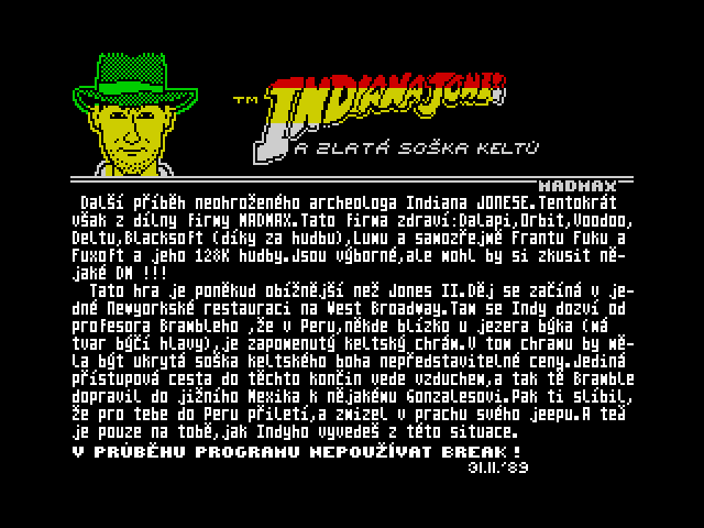 Indiana Jones 4 - A zlatá soška keltů image, screenshot or loading screen