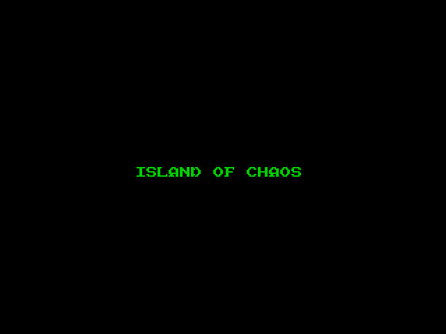 Island of Chaos image, screenshot or loading screen