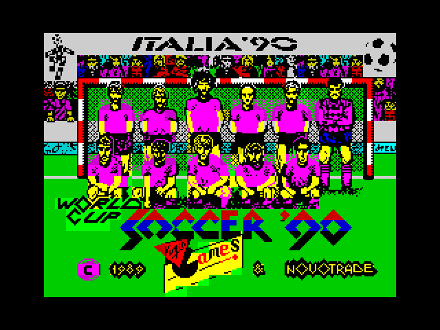 Italia '90 - World Cup Soccer image, screenshot or loading screen