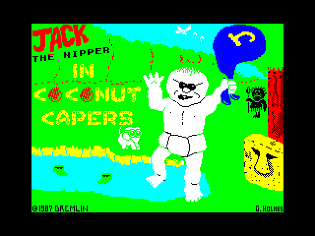 Jack the Nipper II: In Coconut Capers image, screenshot or loading screen
