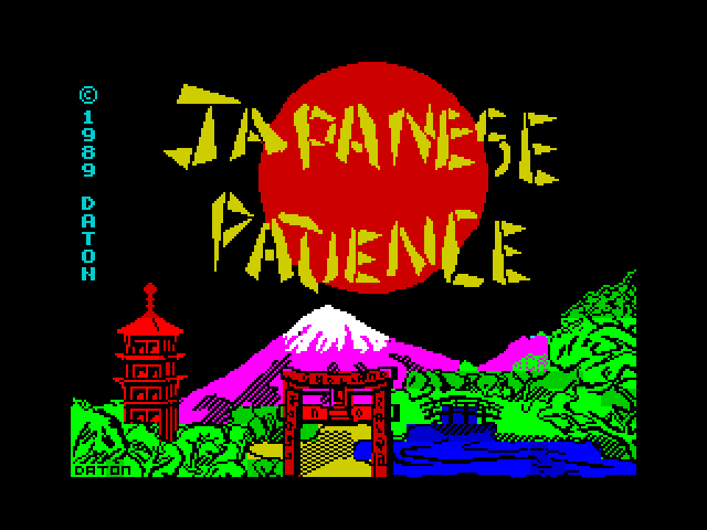 Japanese Patience image, screenshot or loading screen