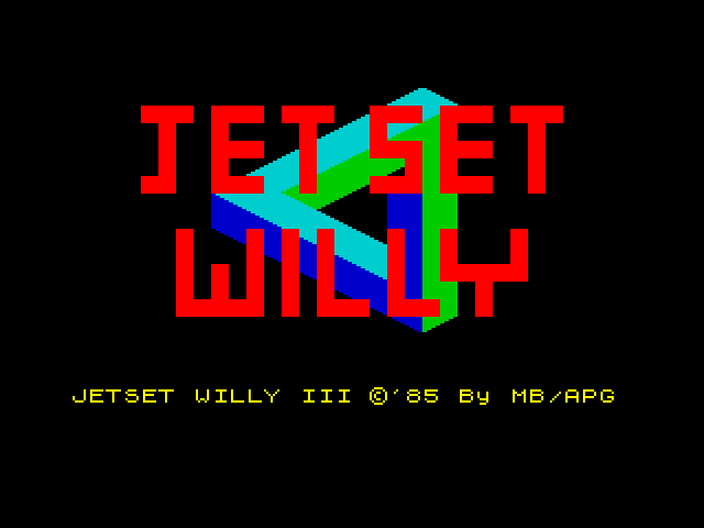 JetSet Willy III image, screenshot or loading screen
