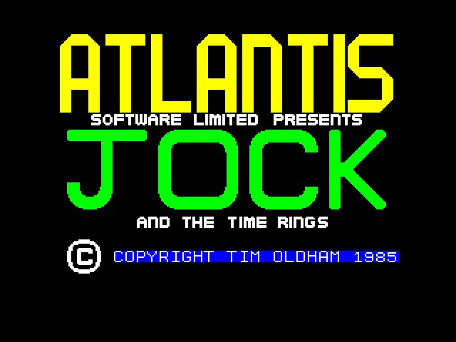 Jock and the Time Rings image, screenshot or loading screen