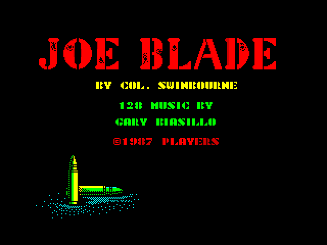 Joe Blade image, screenshot or loading screen