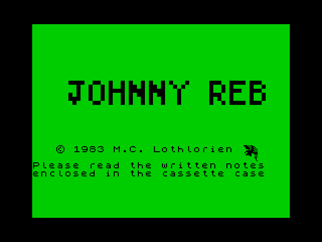 Johnny Reb image, screenshot or loading screen