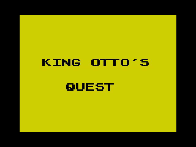 King Otto's Quest image, screenshot or loading screen