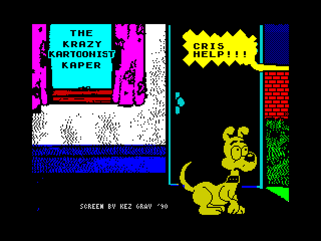 The Krazy Kartoonist Kaper image, screenshot or loading screen
