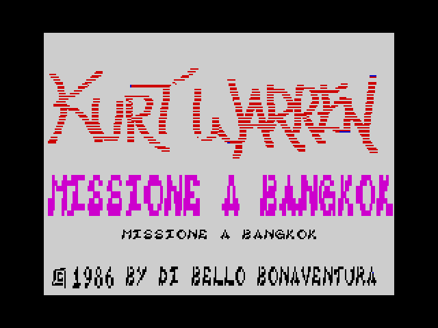 Kurt Warren: Missione a Bangkok image, screenshot or loading screen