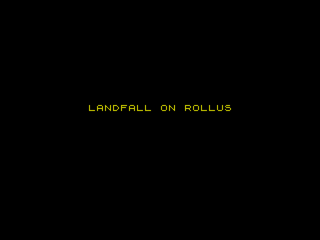 Landfall on Rollus image, screenshot or loading screen
