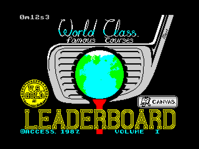 Leader Board - Famous Courses of the World Volume 1 image, screenshot or loading screen
