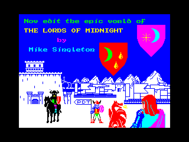 The Lords of Midnight Editor image, screenshot or loading screen