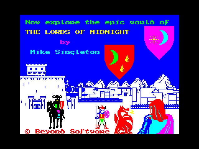 The Lords of Midnight image, screenshot or loading screen