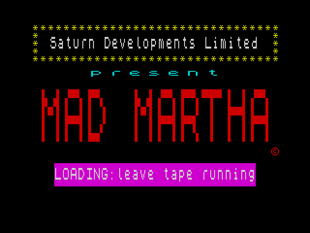 Mad Martha image, screenshot or loading screen