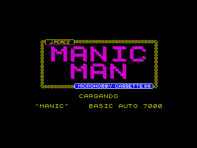 Manic Man image, screenshot or loading screen