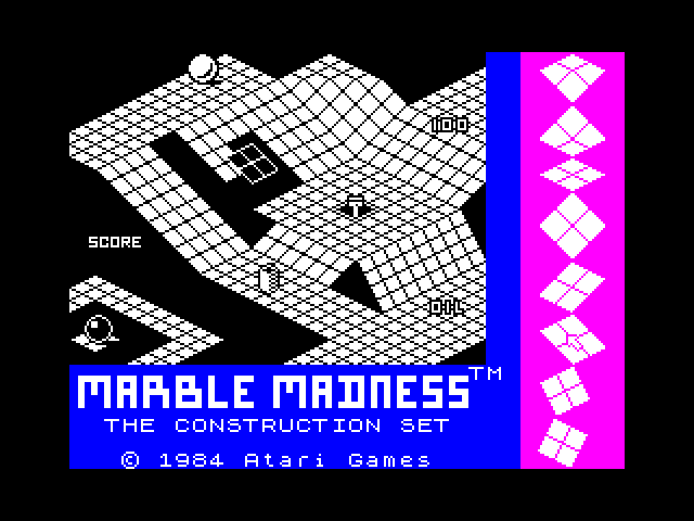 Marble Madness: The Construction Set image, screenshot or loading screen