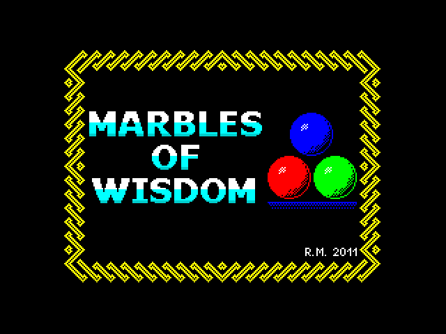 Marbles of Wisdom image, screenshot or loading screen