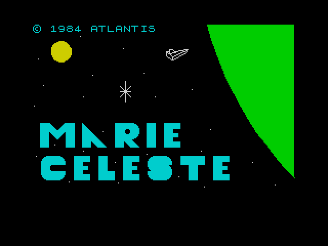 Marie Celeste image, screenshot or loading screen