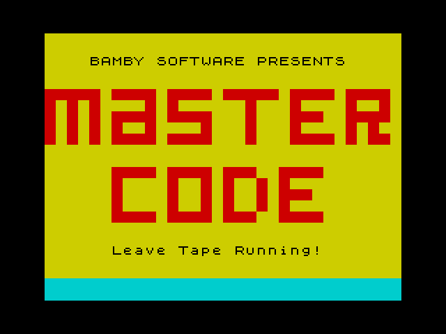 Master Code image, screenshot or loading screen