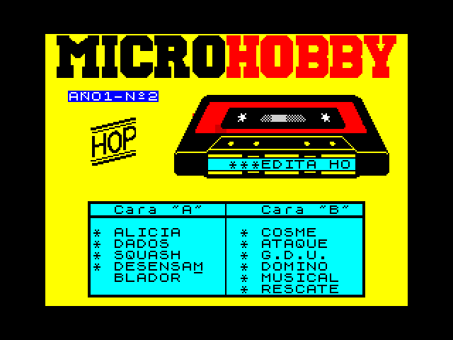 MicroHobby Cassette 02 image, screenshot or loading screen