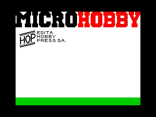 MicroHobby Semanal 001-004 image, screenshot or loading screen