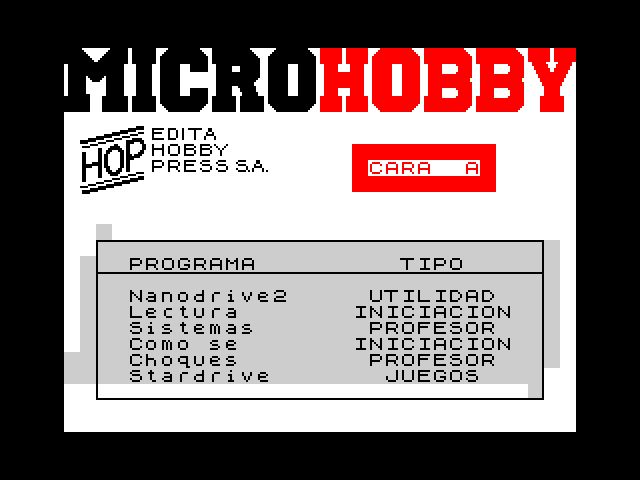 MicroHobby Semanal 081-084 image, screenshot or loading screen