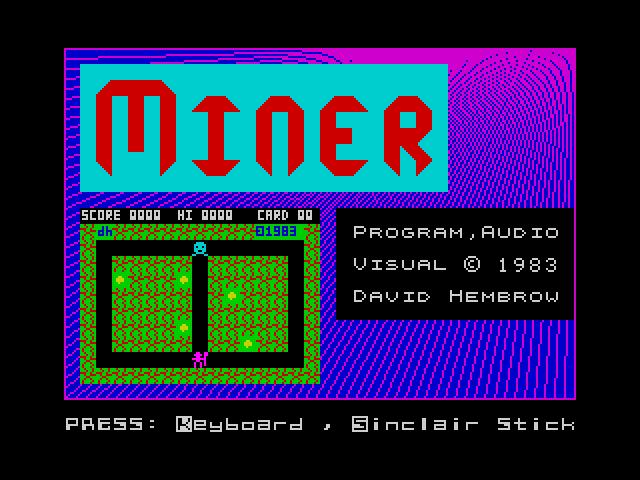 Miner image, screenshot or loading screen