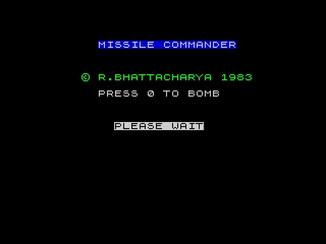 Missile Commander image, screenshot or loading screen