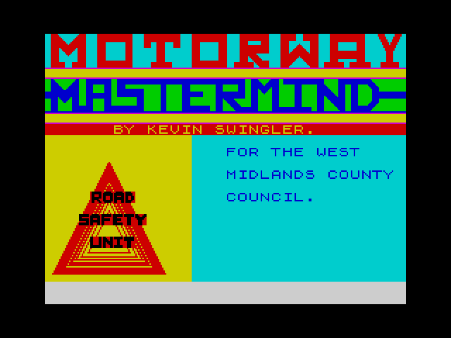 Motorway Mastermind image, screenshot or loading screen