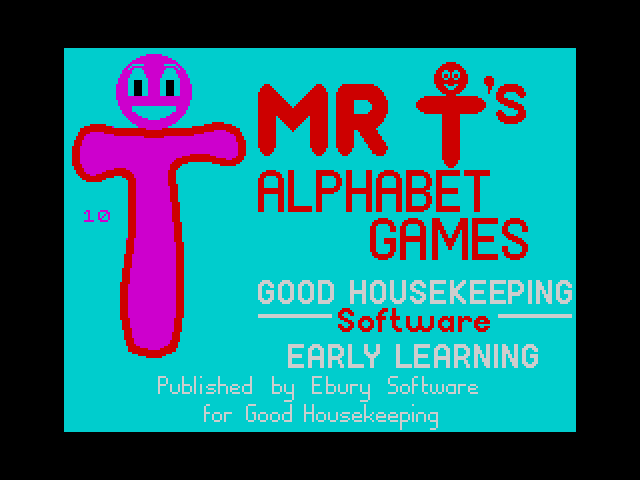 Mr T's Alphabet Games image, screenshot or loading screen
