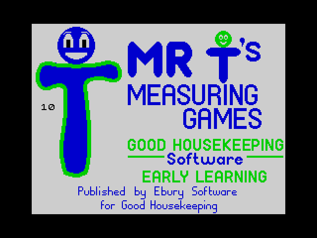 Mr T's Measuring Games image, screenshot or loading screen