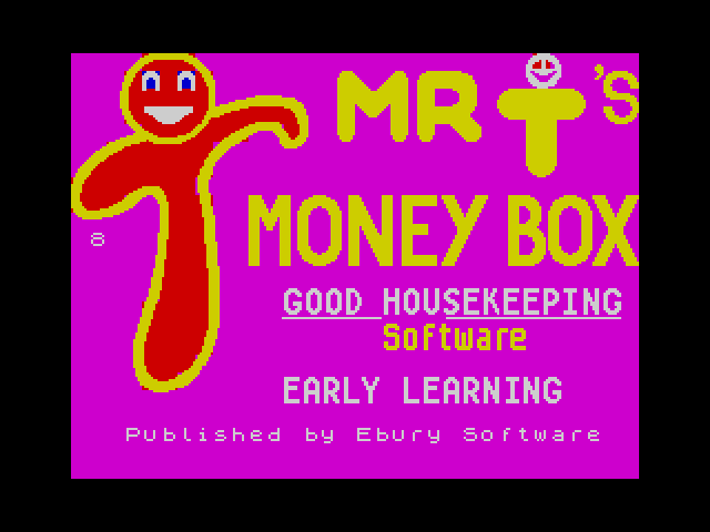 Mr T's Money Box image, screenshot or loading screen