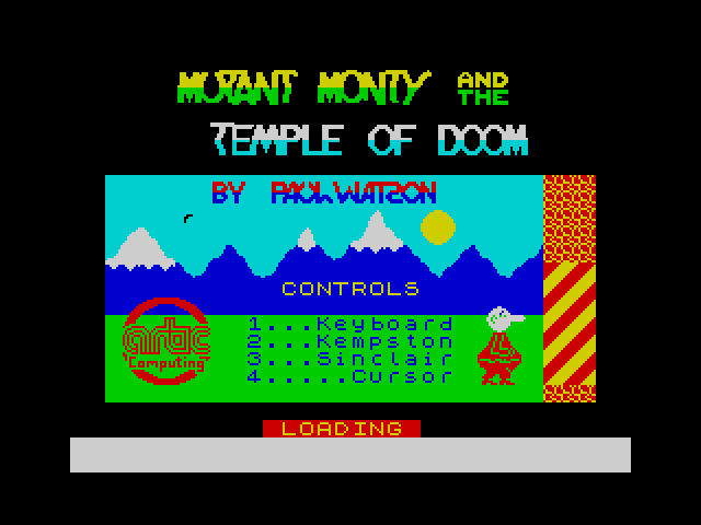 Mutant Monty and the Temple of Doom image, screenshot or loading screen
