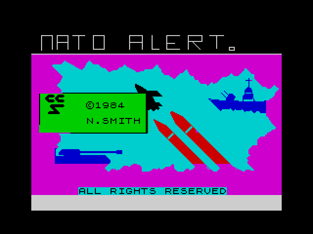 NATO Alert image, screenshot or loading screen
