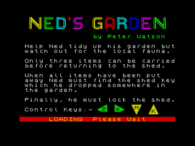 Ned's Garden image, screenshot or loading screen