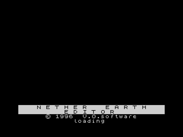 Nether Earth Editor image, screenshot or loading screen