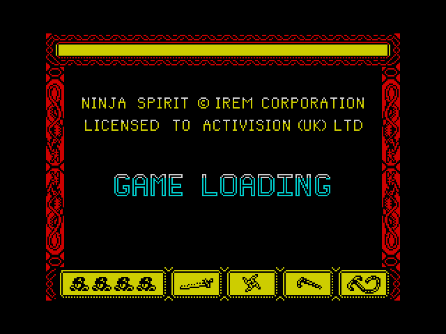 Ninja Spirit image, screenshot or loading screen