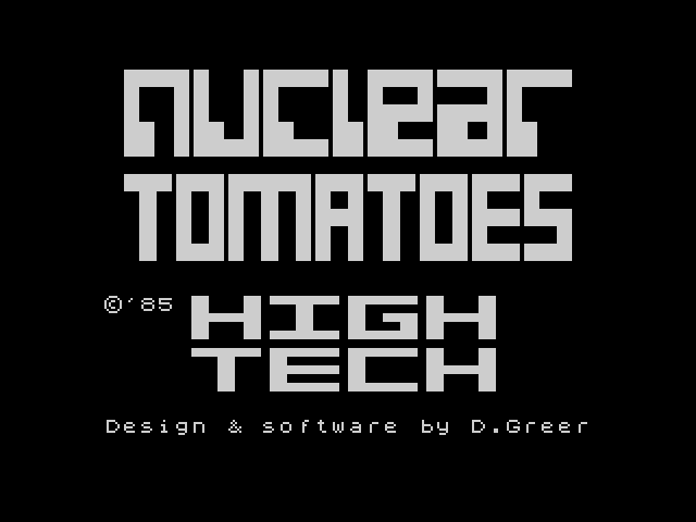 Nuclear Tomatoes image, screenshot or loading screen