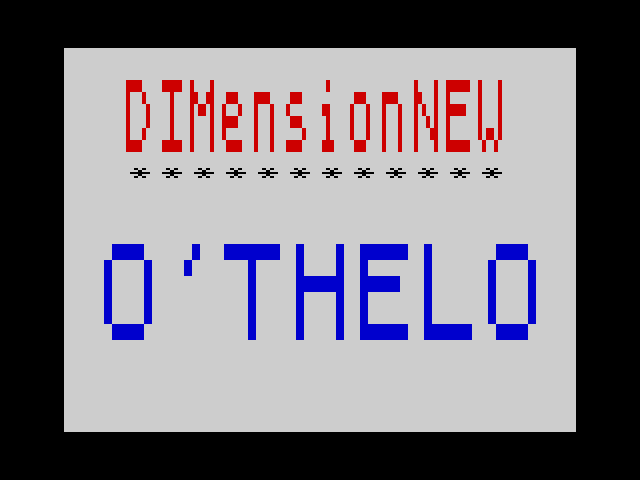O'Thelo image, screenshot or loading screen