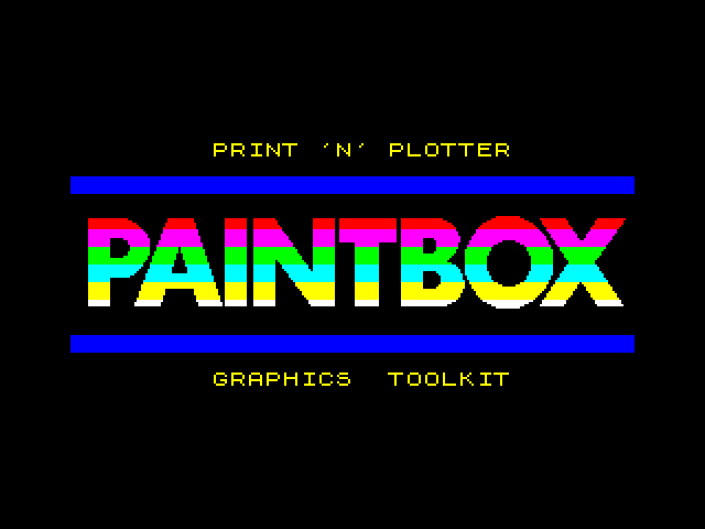 Paintbox image, screenshot or loading screen