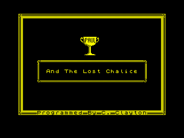 Paul and the Lost Chalice image, screenshot or loading screen