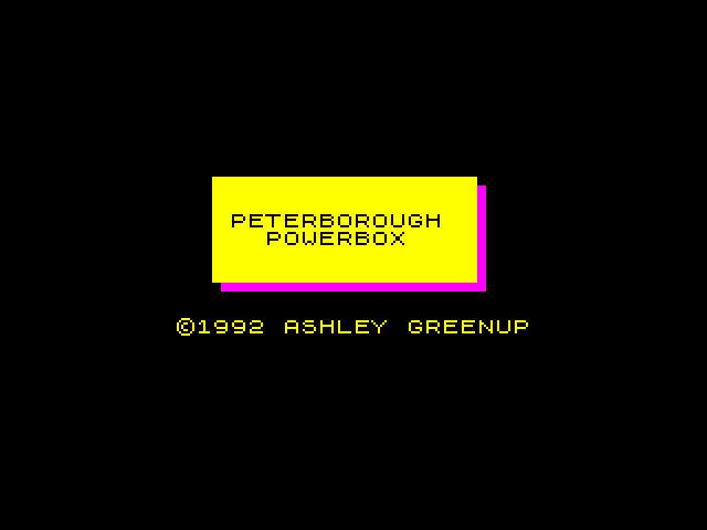 Peterborough Powerbox image, screenshot or loading screen