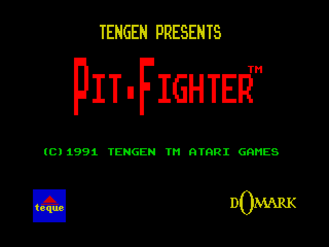 Pit-Fighter image, screenshot or loading screen
