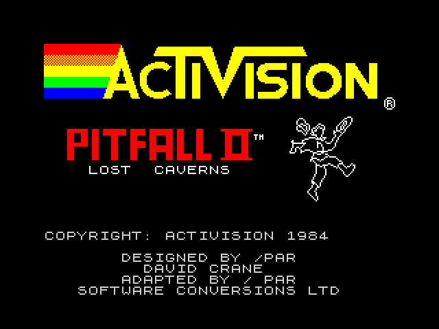 Pitfall II: Lost Caverns image, screenshot or loading screen