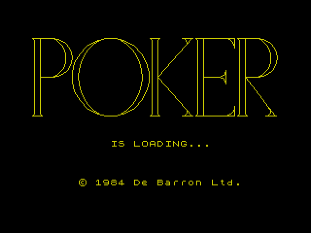 Poker image, screenshot or loading screen