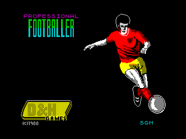 Professional Footballer image, screenshot or loading screen